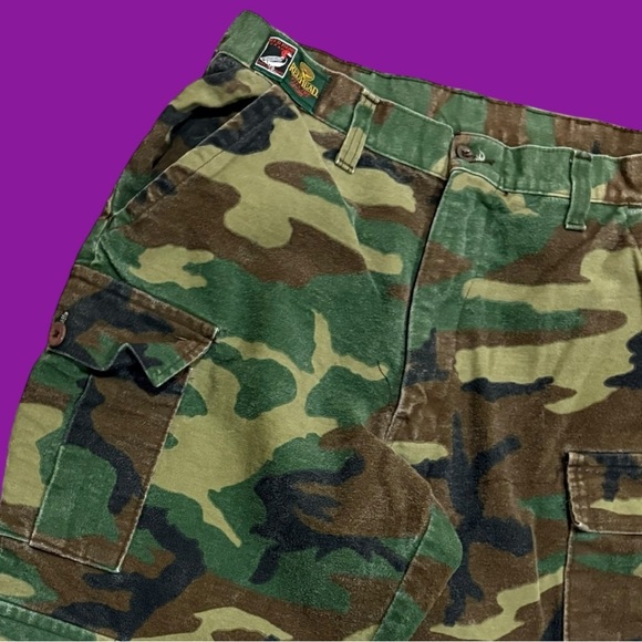 90s RedHead Camo Cargo Pants - Picture 4 of 7